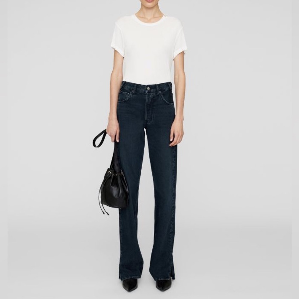 Anine Bing Roy Jean in Avalon Blue